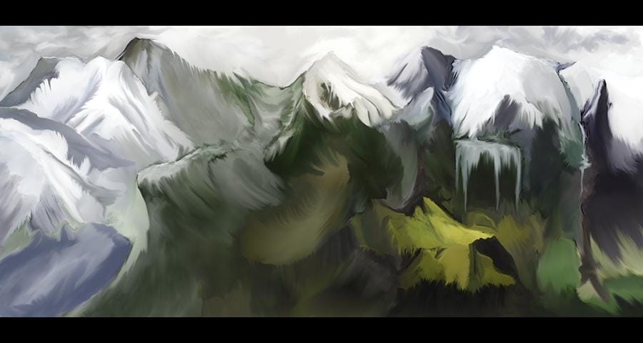 Mountain Landscape - image 4 - student project