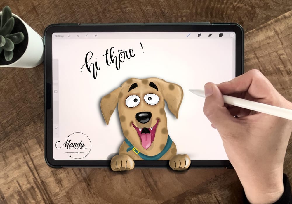 Cute dog - image 1 - student project