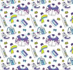 80 S Pattern Skillshare Student Project