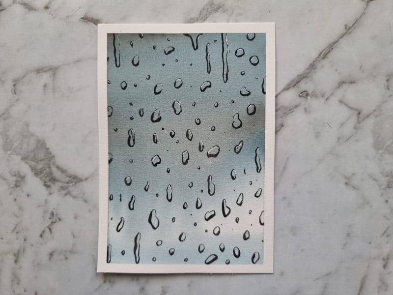 Raindrop Painting