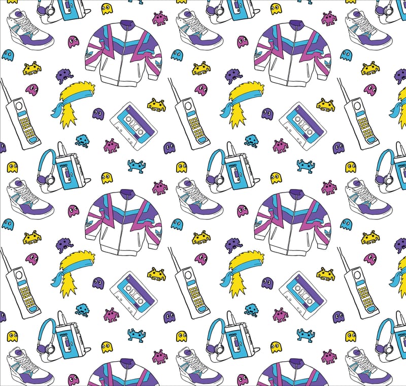 80 S Pattern Skillshare Student Project