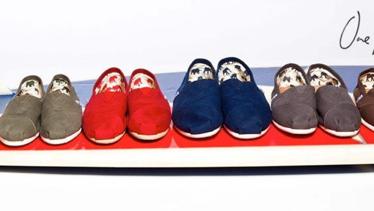 TOMS Shoes & Eyewear - One-for One - student project