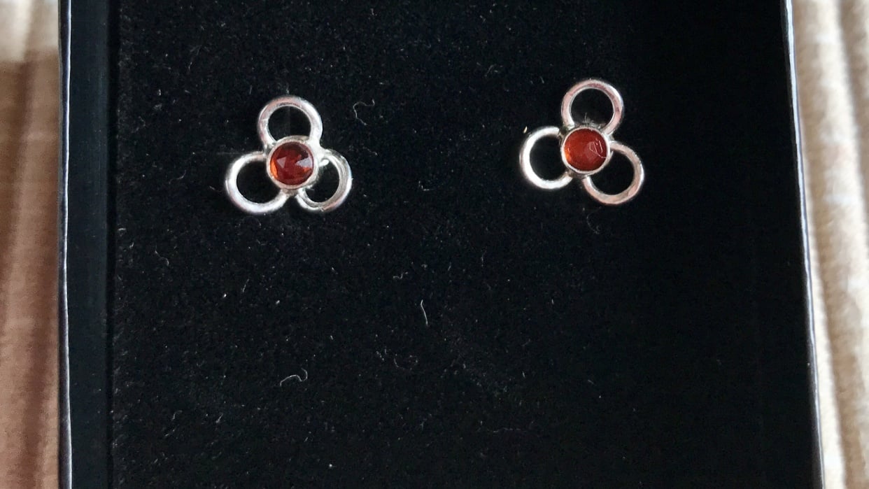 Tiny little flowers and two not so tiny versions. And now copper. - student project