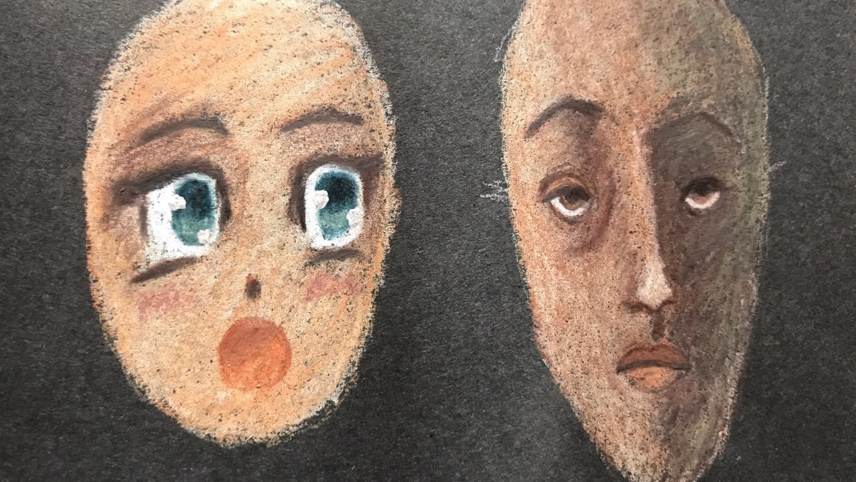 Semi realistic and Anime - student project
