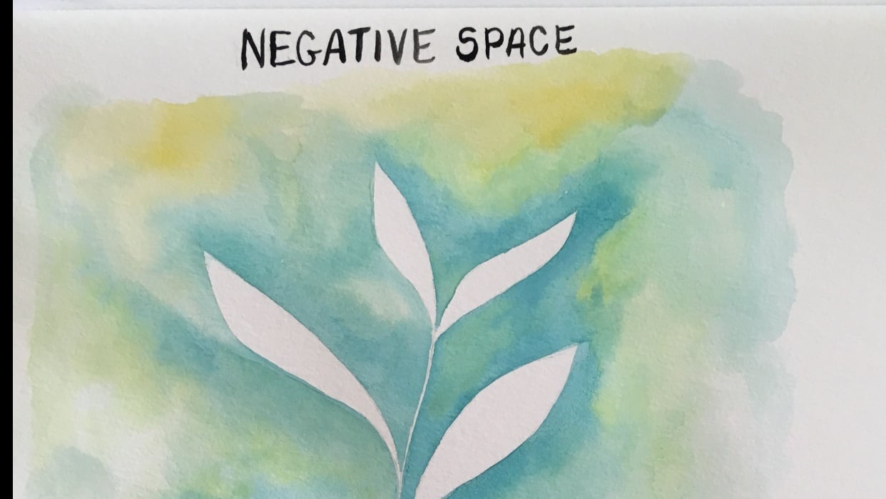 White Space With Watercolor Skillshare Student Project white-space-with-watercolor-skillshare-student-project