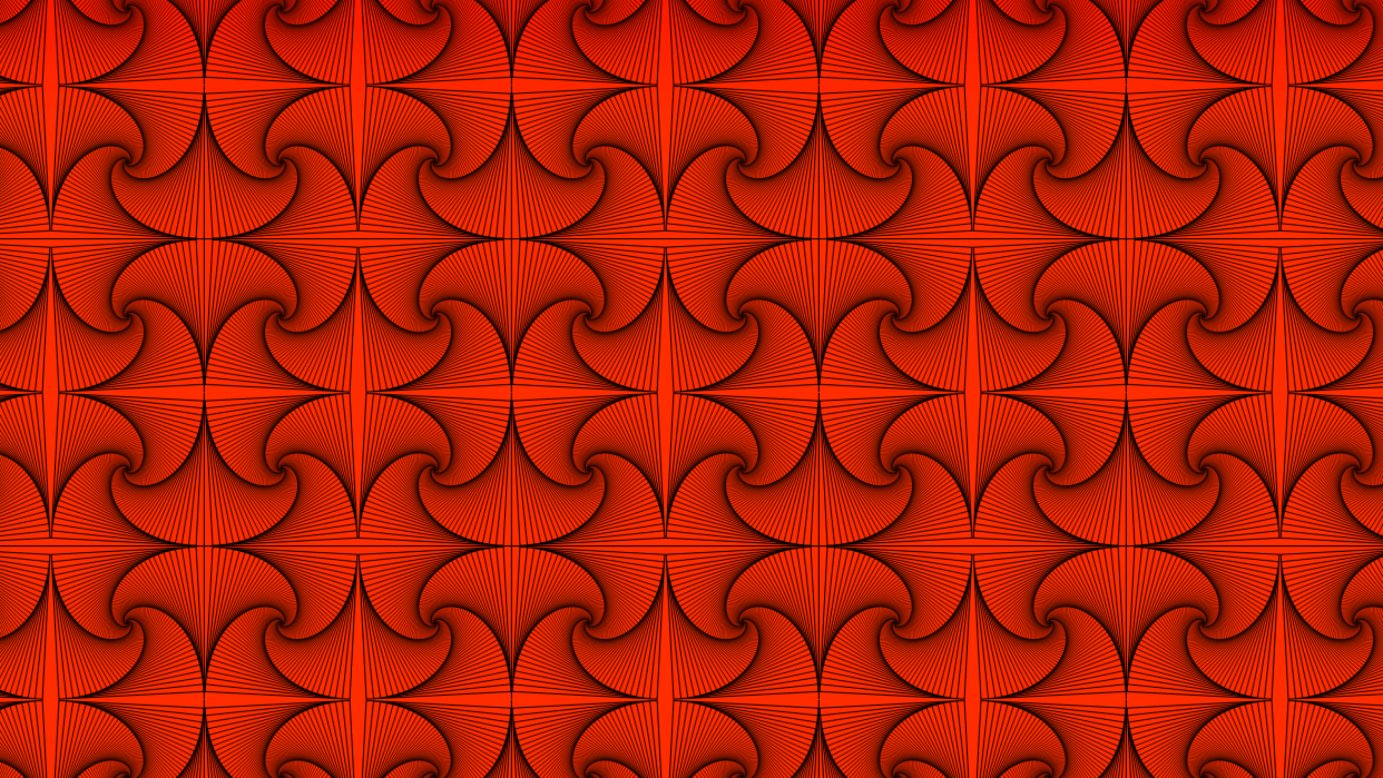 Whimsical Rotated Pattern (nearly) - student project