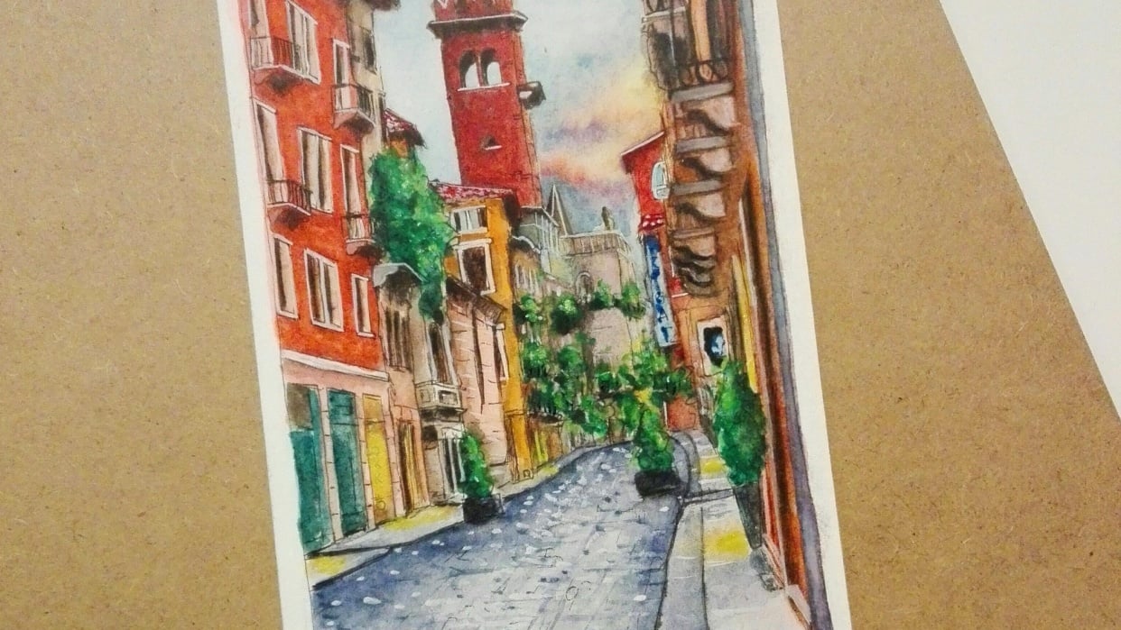 Urban Sketching Project - student project