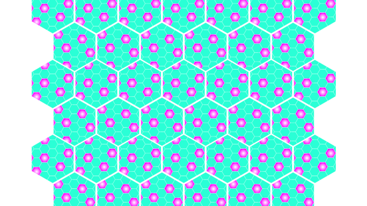 Hexagon Pattern in a Pattern | Skillshare Student Project