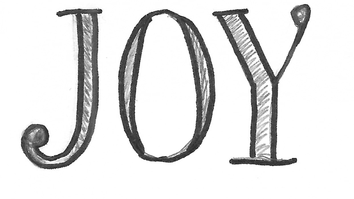 Playing with Lettering Styles - student project
