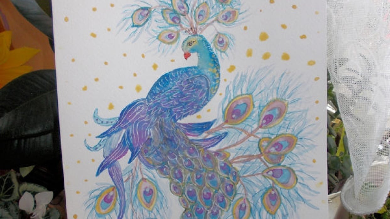 Final project result- Whimsical bird - student project