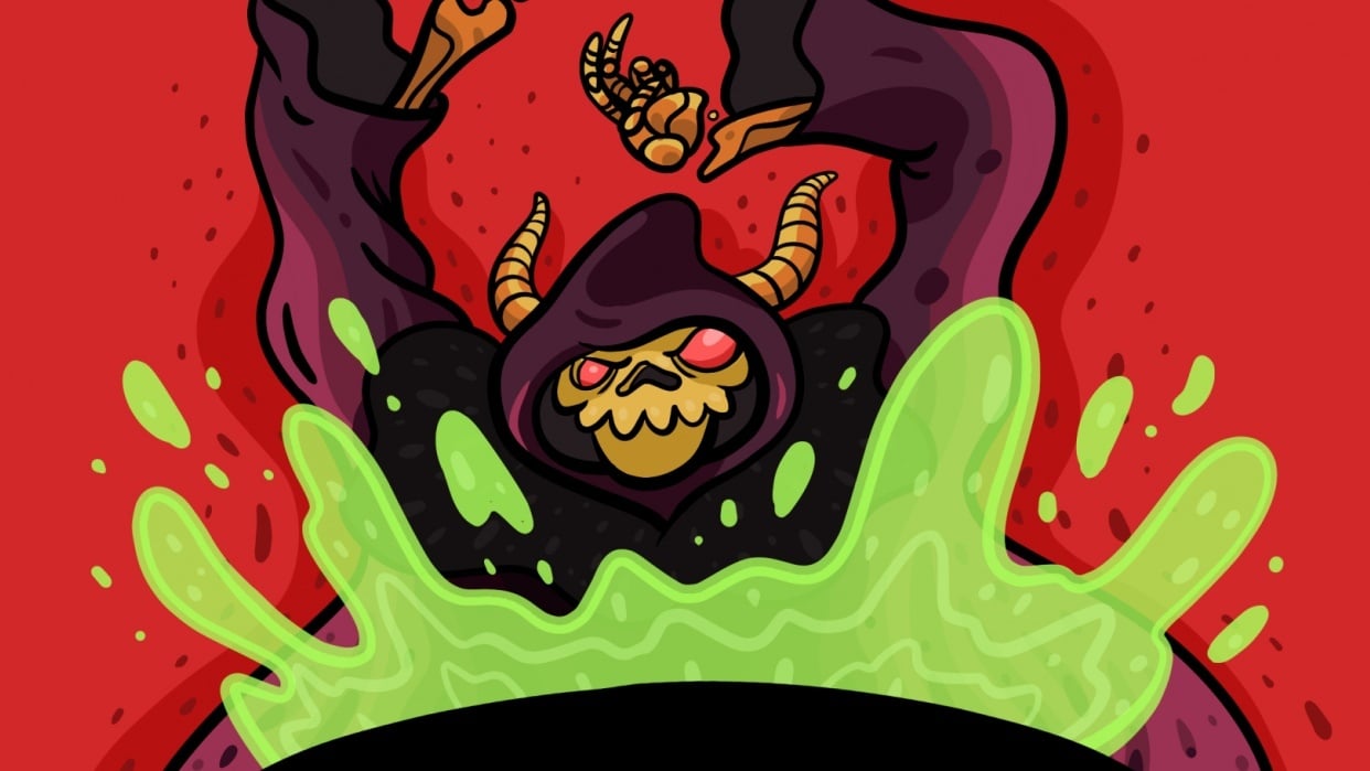 Diabolical Potions Professor - student project
