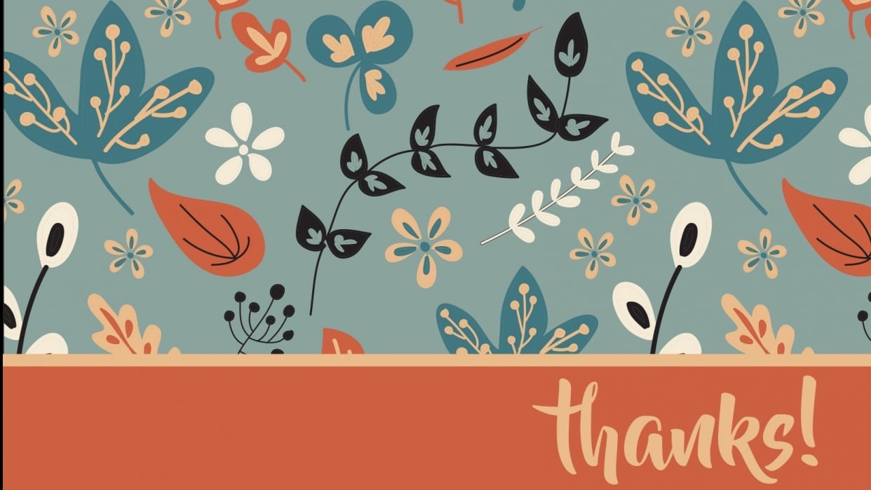 Autumn Pattern Note Card Skillshare Student Project