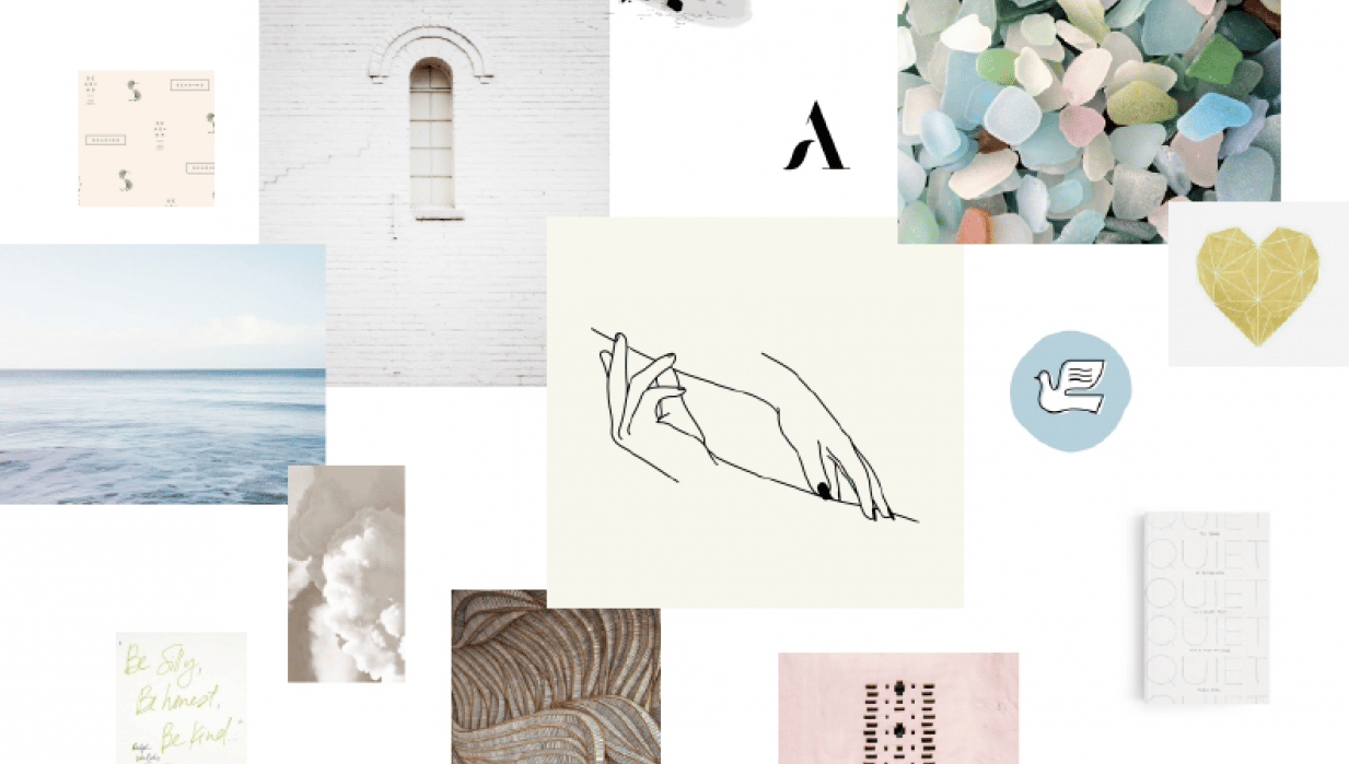 Sample Mood Board - student project