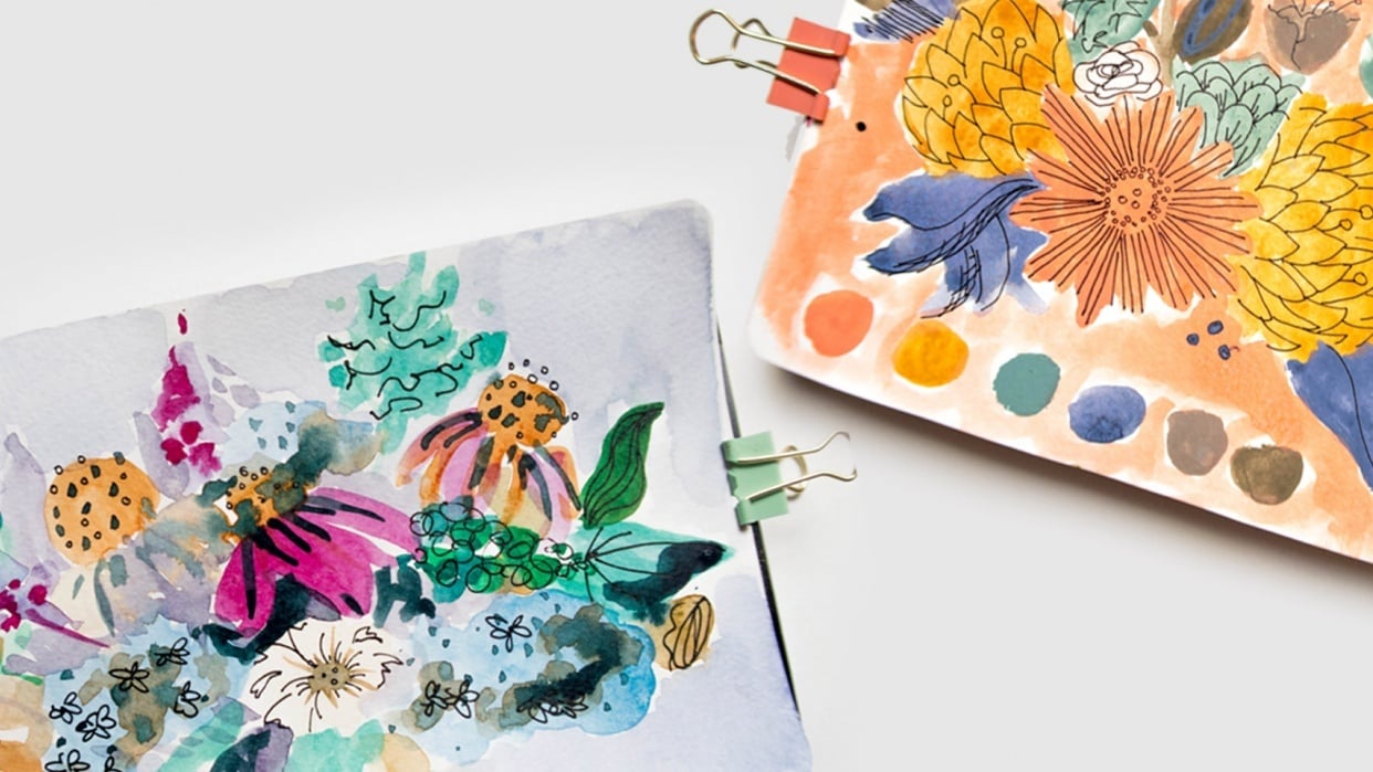Watercolor breakthrough! - student project