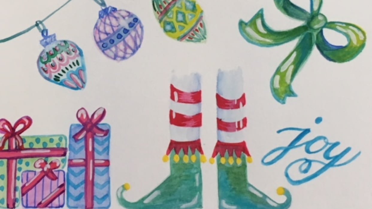 Elf shoes - student project