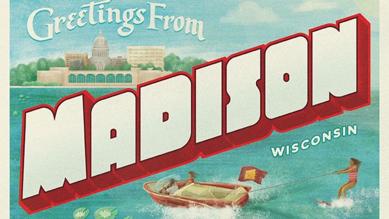Greetings from Madison Wisconsin - student project
