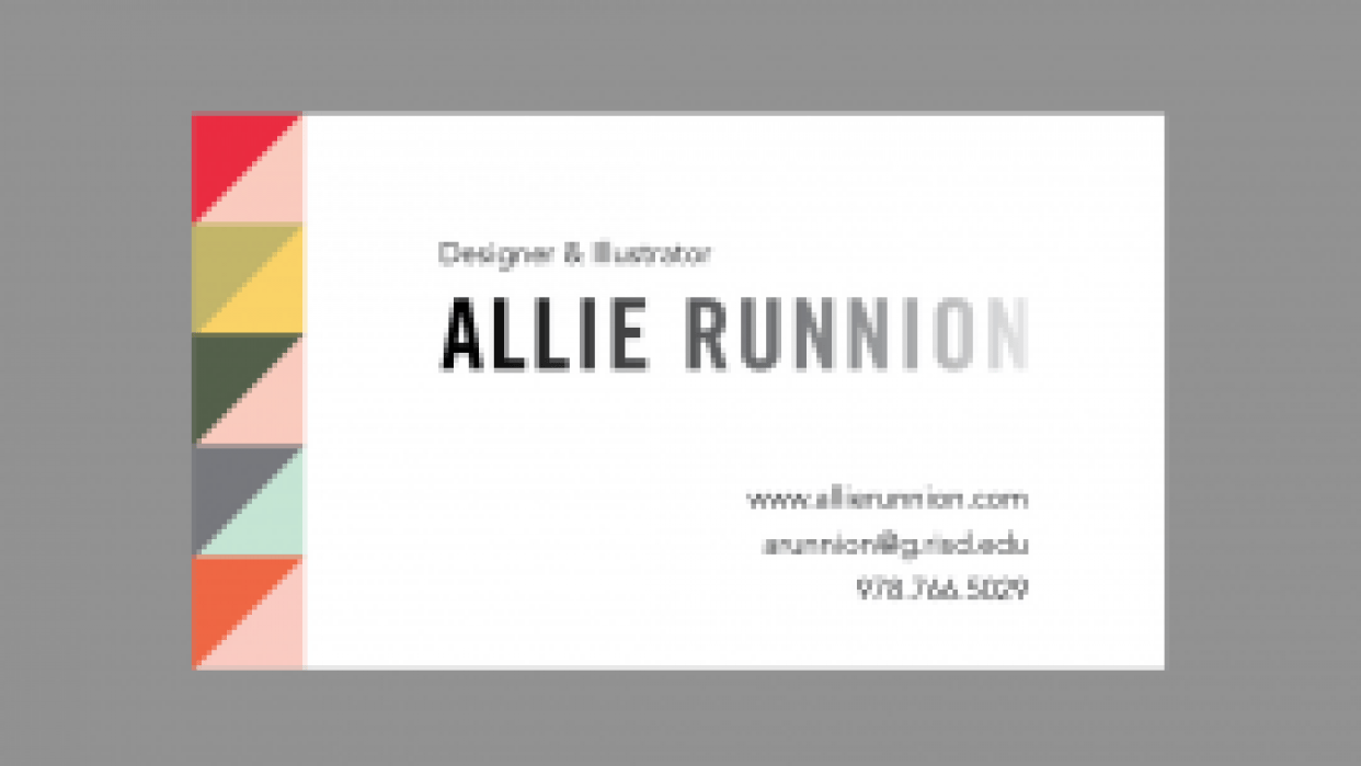 Allie Runnion Design & Illustration - student project