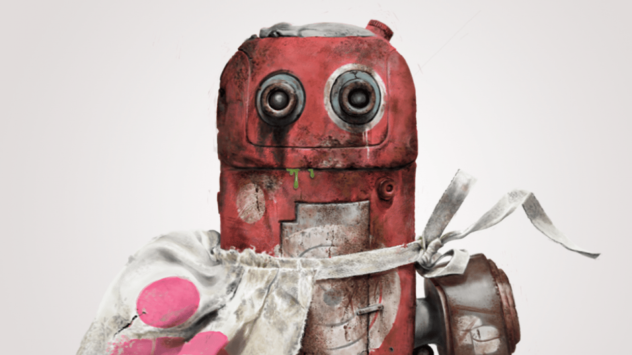 Finished robot - student project