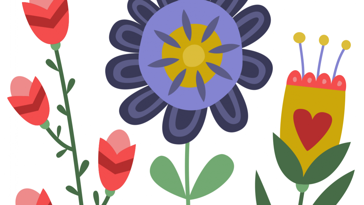 Thank You Flowers - student project