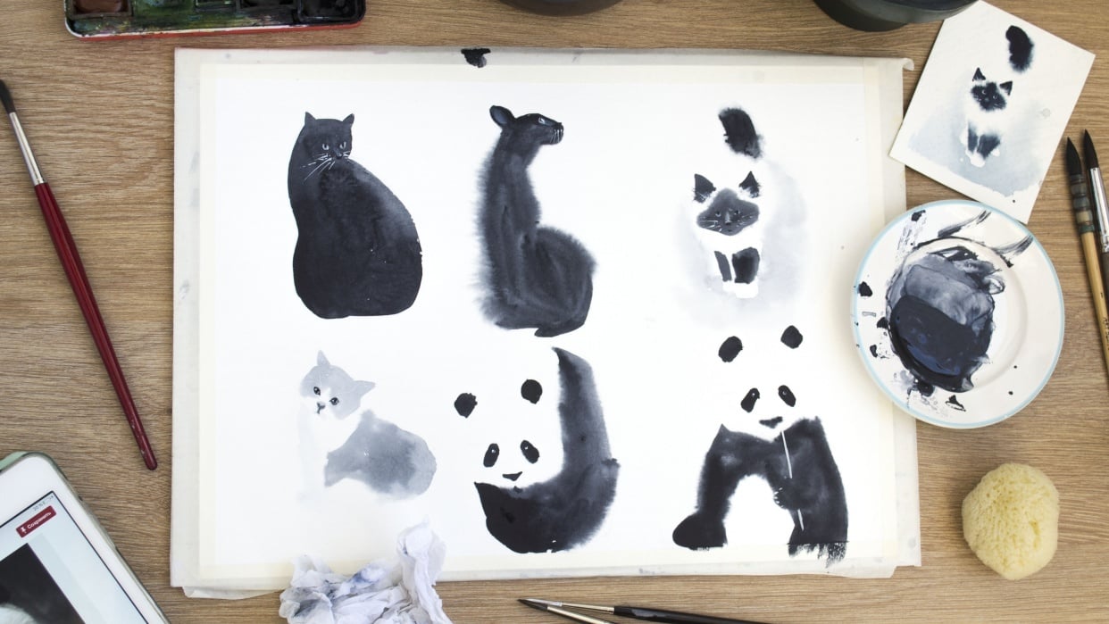 My illustration from the class - student project