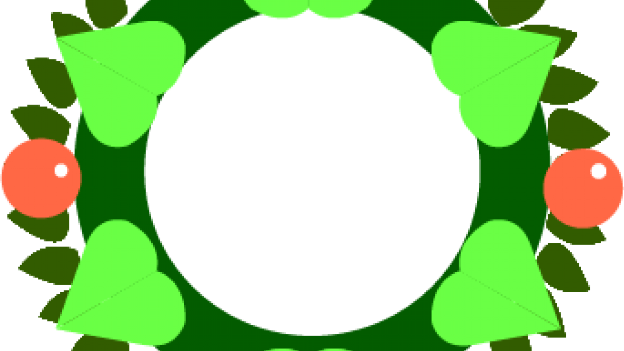 Transform effect for creating a wreath - student project
