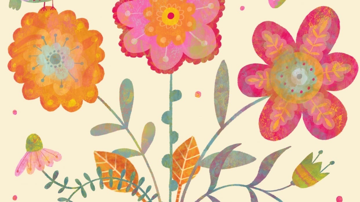Texture brushes and stamps - student project