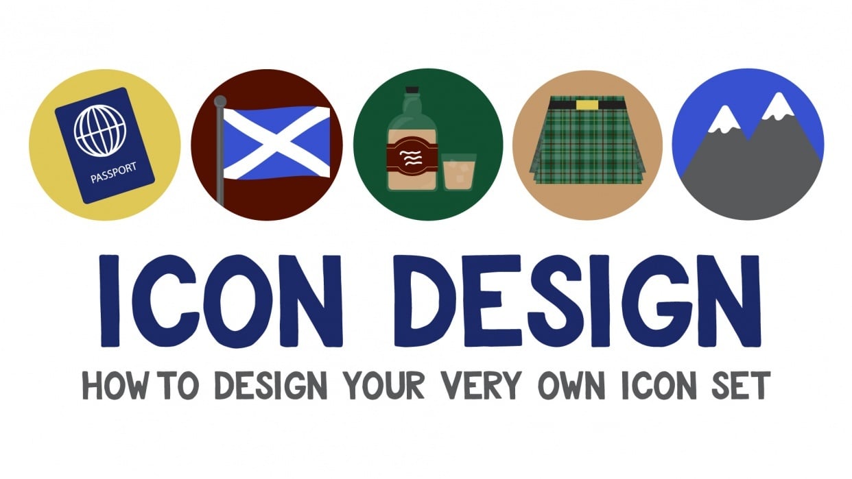 Travel Icon Set - student project