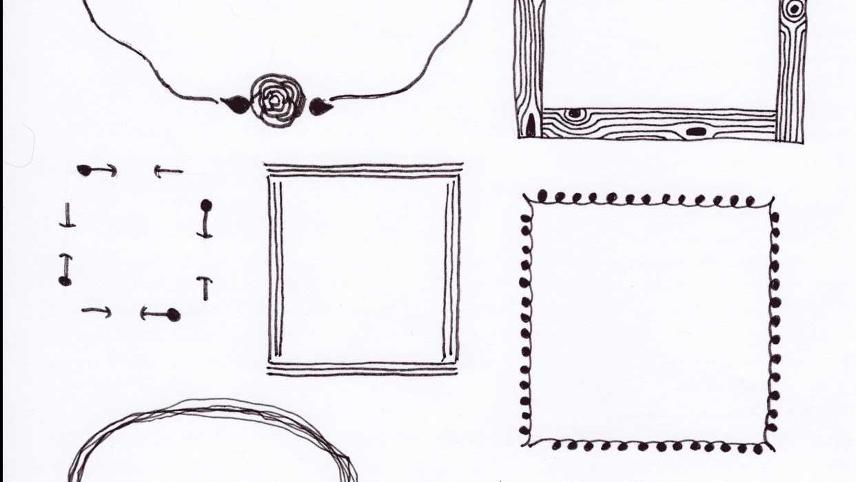 Doodle borders - student project