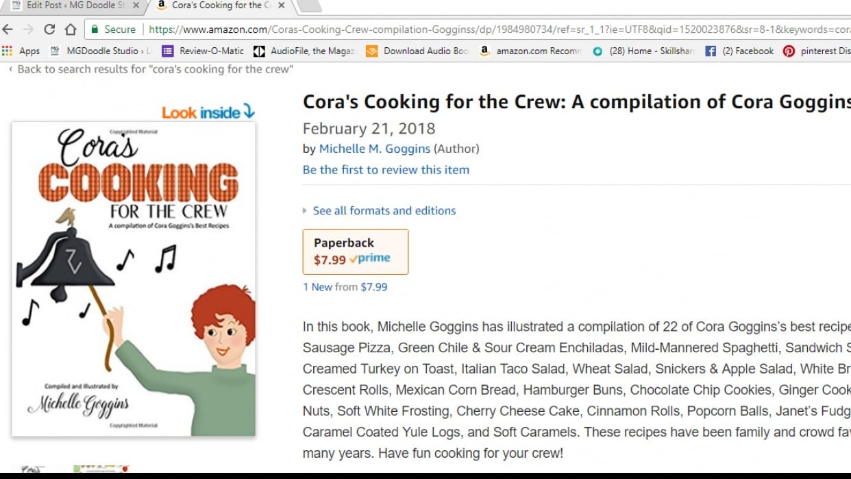 It's a cookbook! - student project