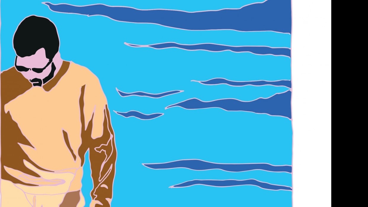 John and Maisie - Lulworth Cove, Dorset, UK - student project