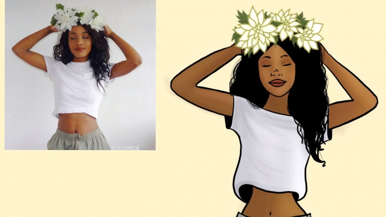 Flower child - student project