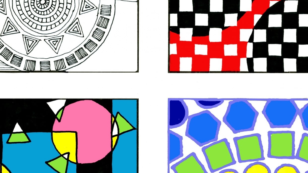 Basic shapes - student project
