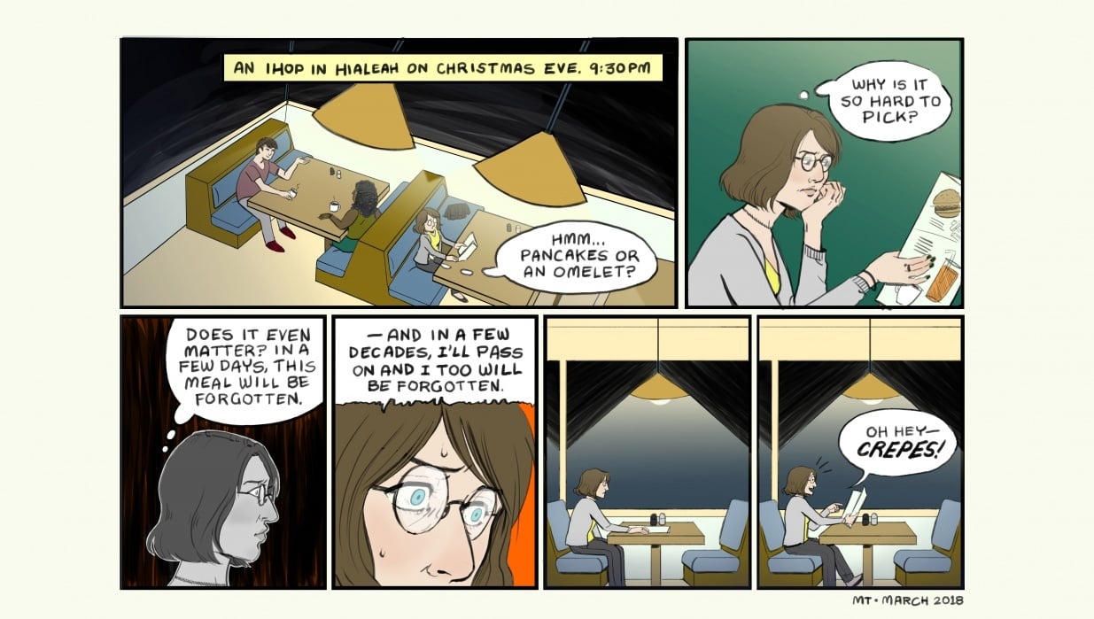 One Page Auto-Bio Comic (Teacher Sample) - student project