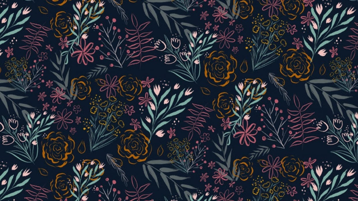 Spring at night - student project