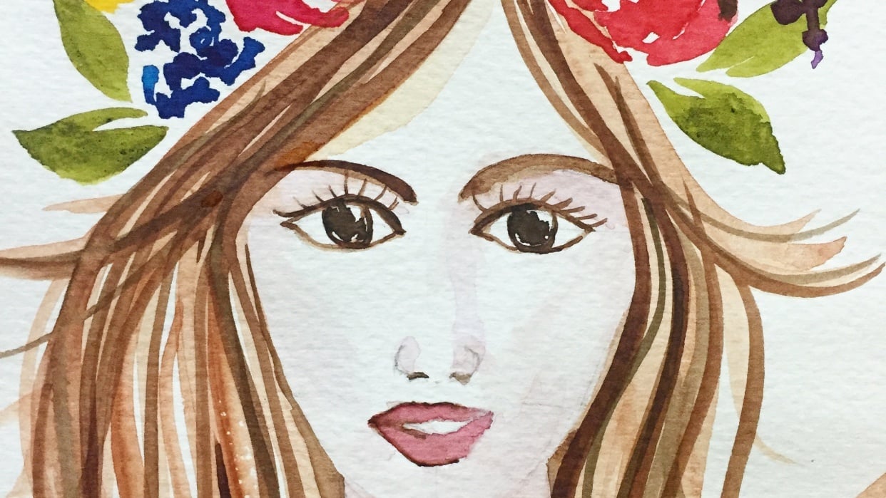 Flower girl Skillshare Student Project