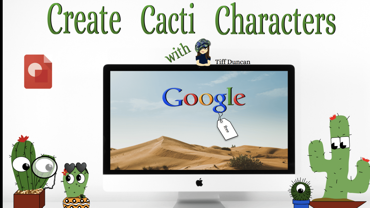 Create Cacti Characters in Google Apps | Skillshare Student Project