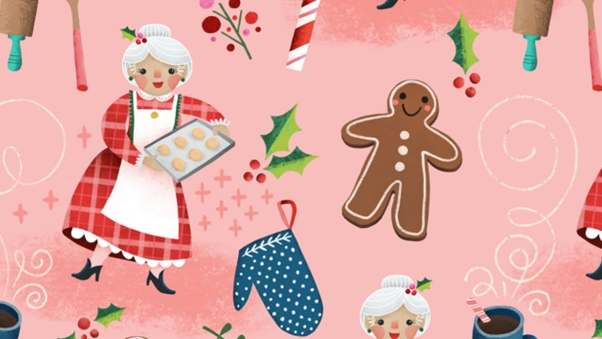 Mrs. Claus' Kitchen - student project