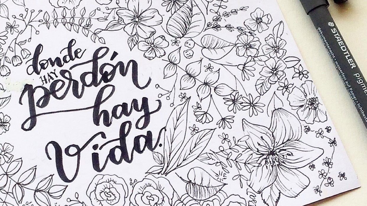 Floral Illustration - student project