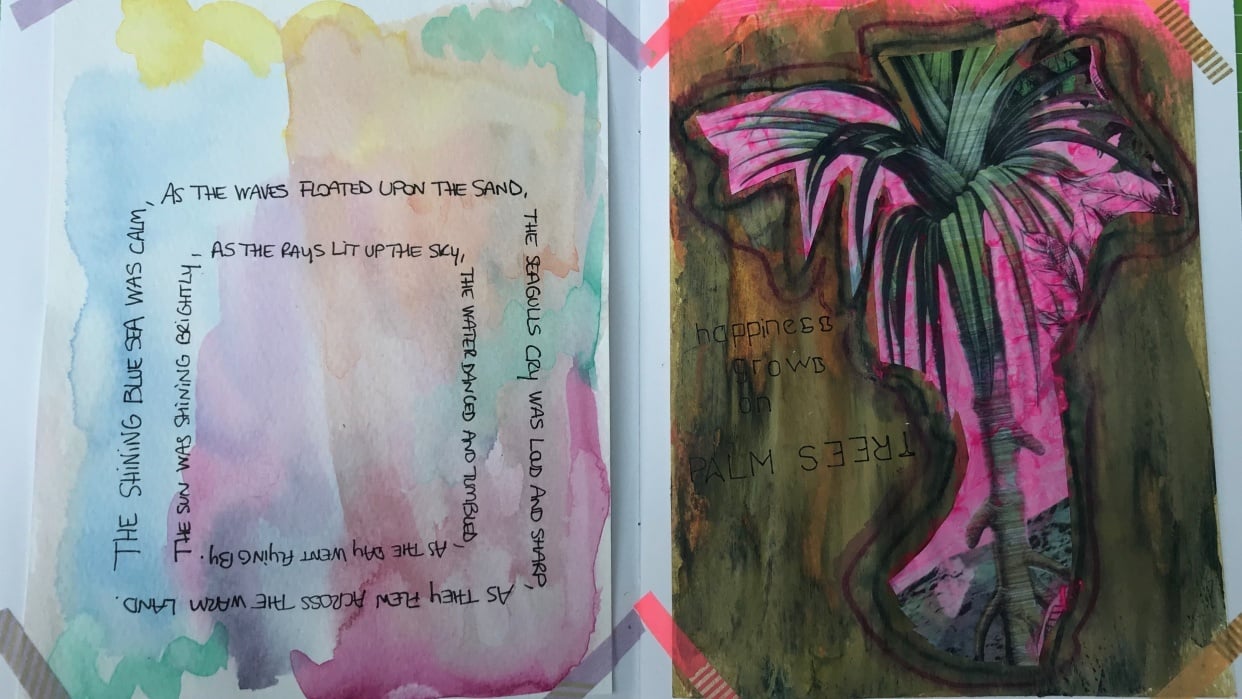 PAINTED BACKGROUNDS - student project