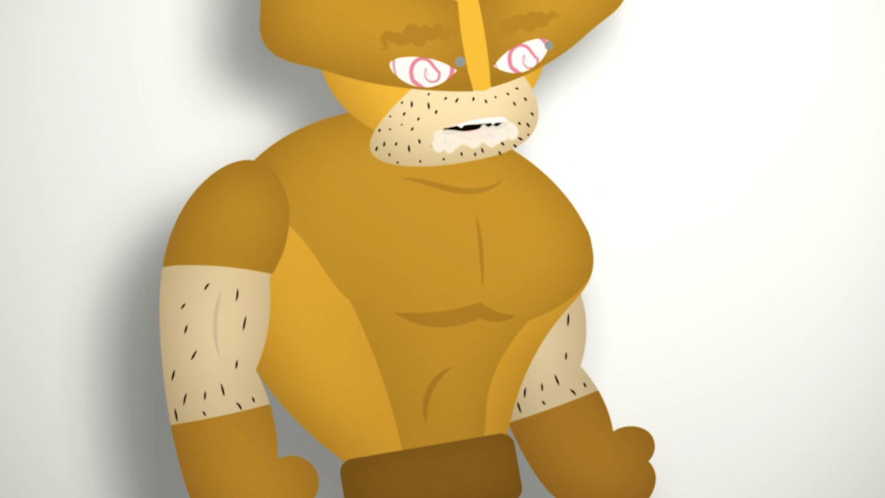Wolverine In Character Animator - student project
