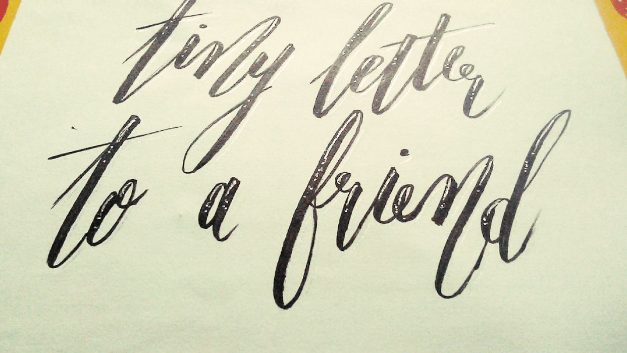 Postcard - student project