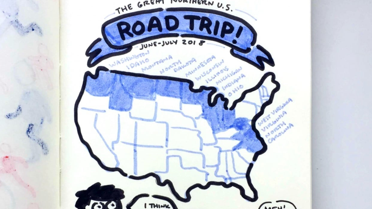 My Northern US Summer 2018 Road Trip! - student project