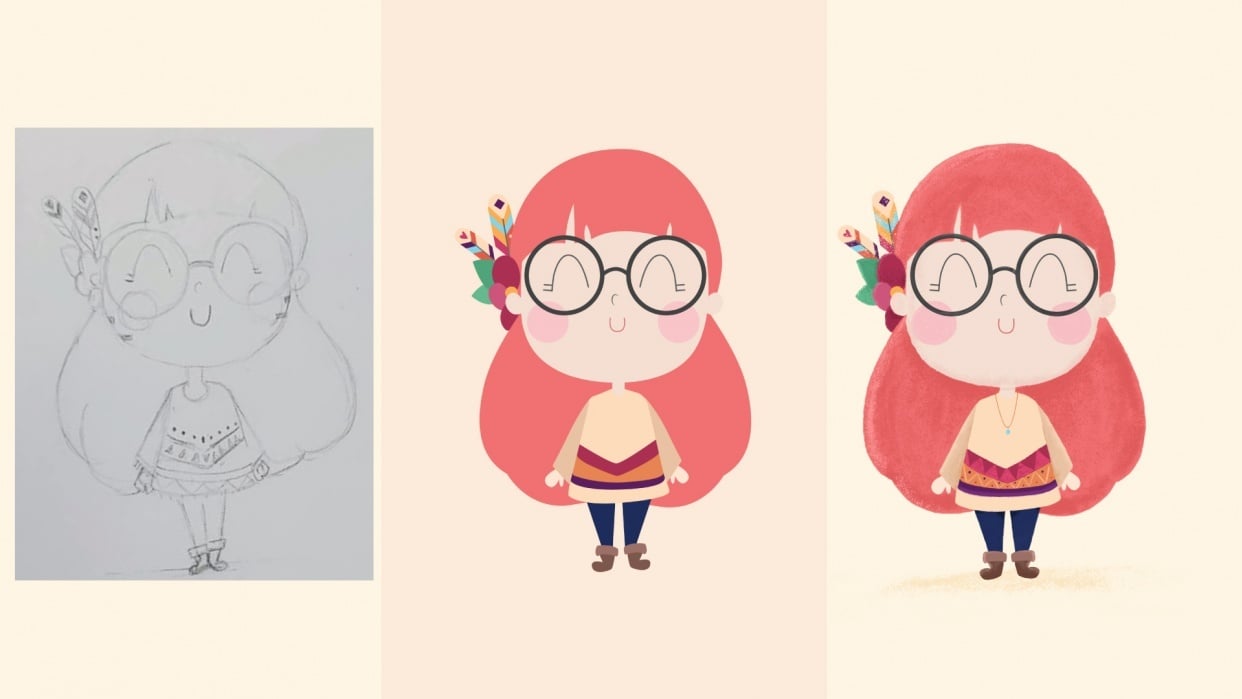 Girl - student project