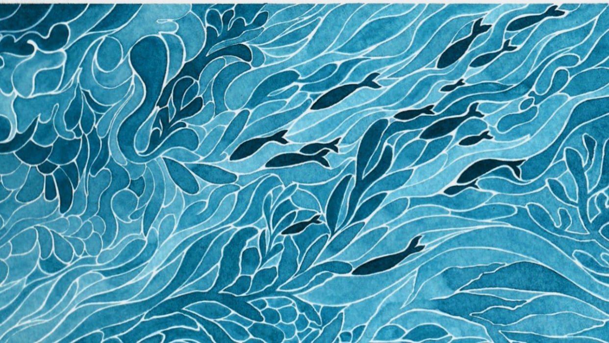 Water Mosaic - student project