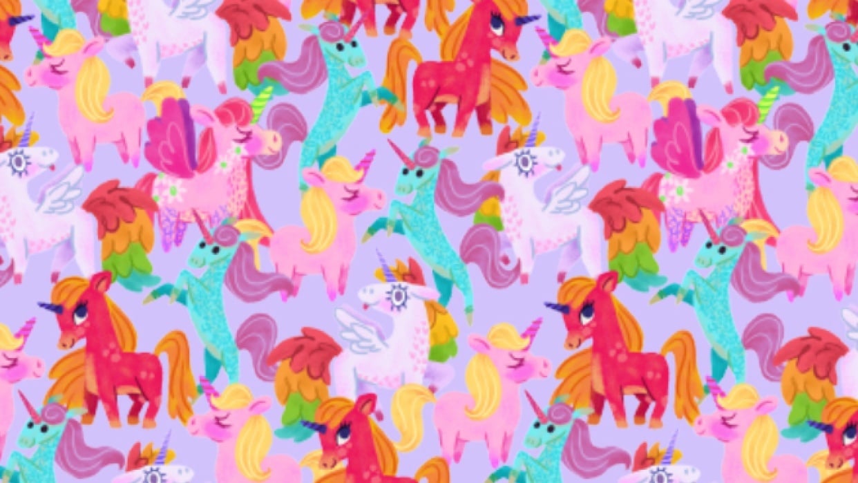 Unicorn Pattern - student project