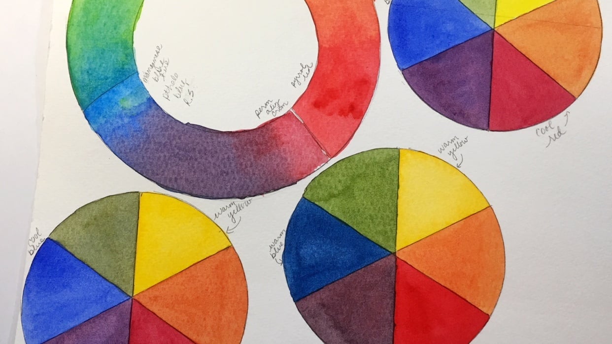 Color wheels | Skillshare Student Project
