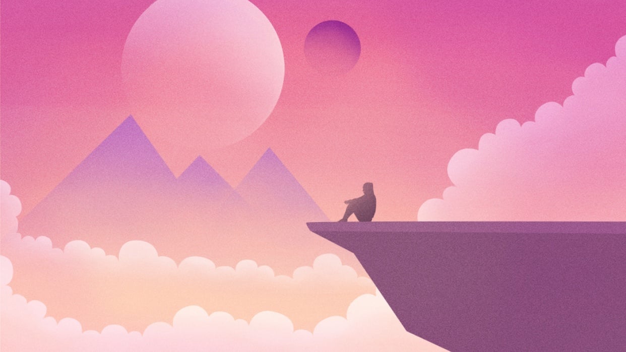 Strange landscape - student project