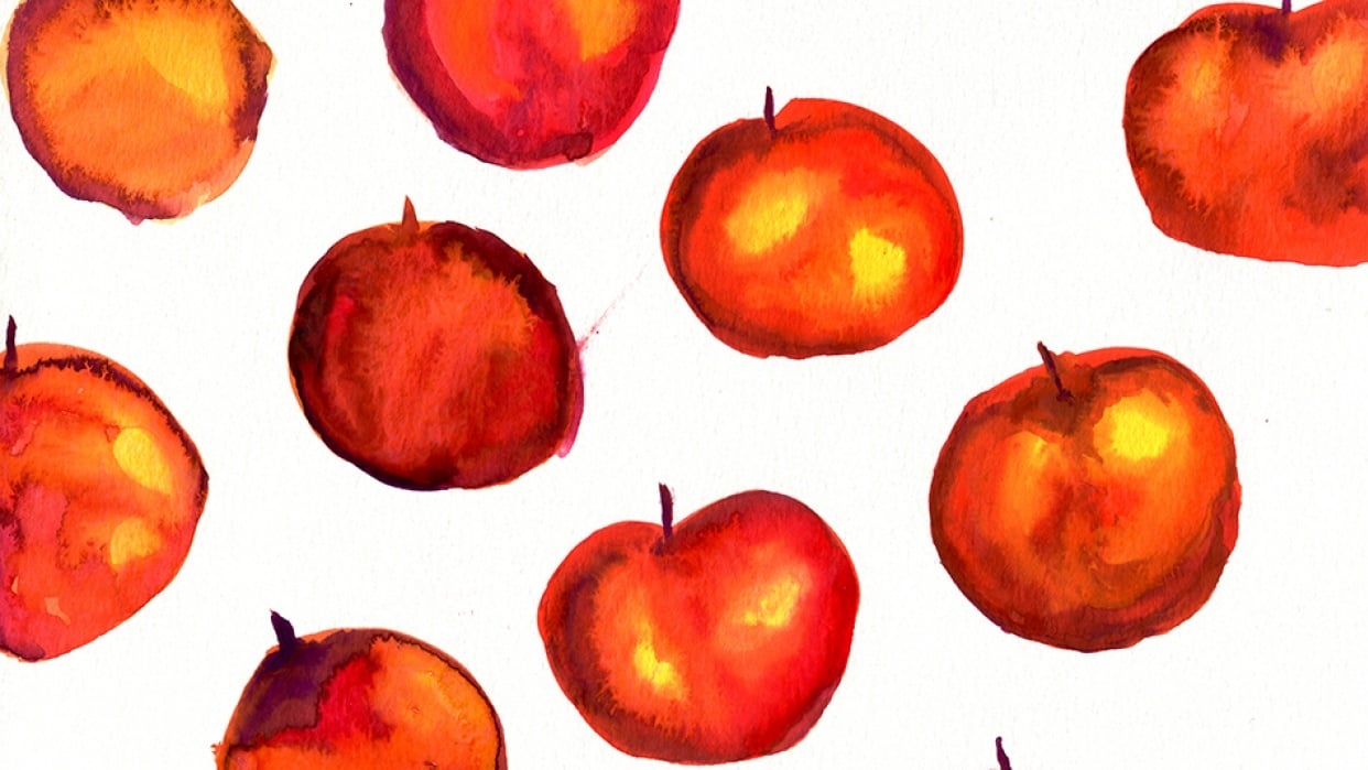 Peaches, Strawberries & Pears Skillshare Student Project