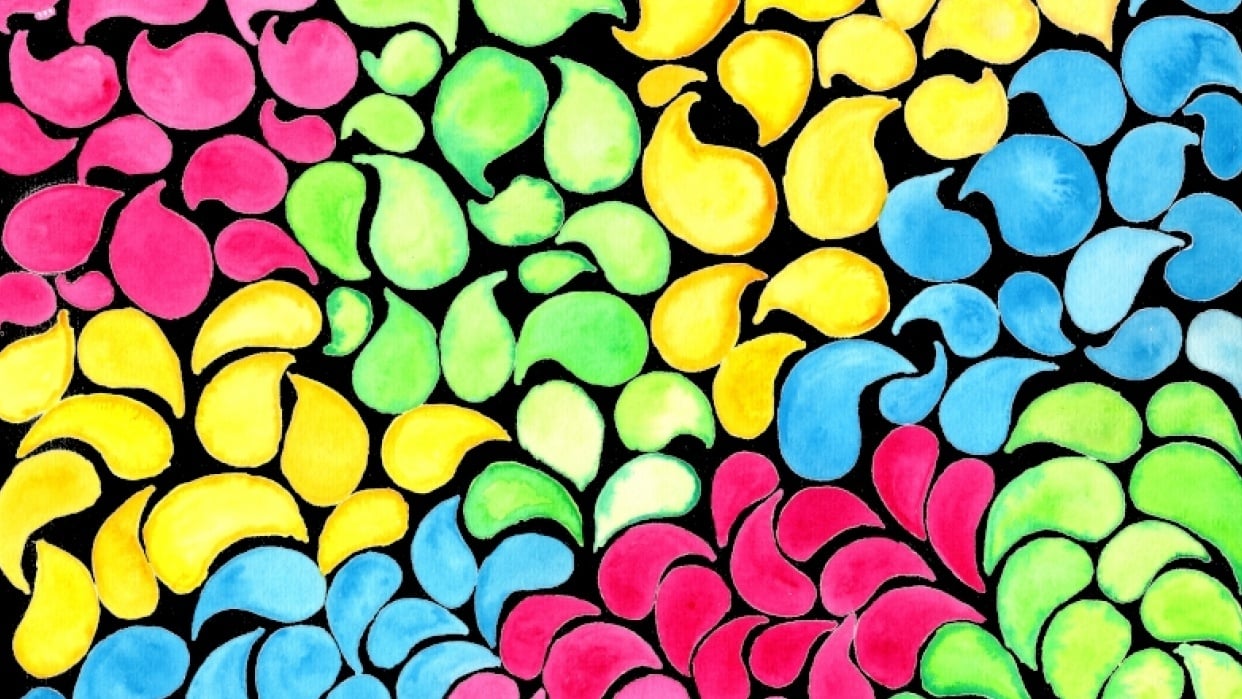 Groovy Teardrops Skillshare Student Project