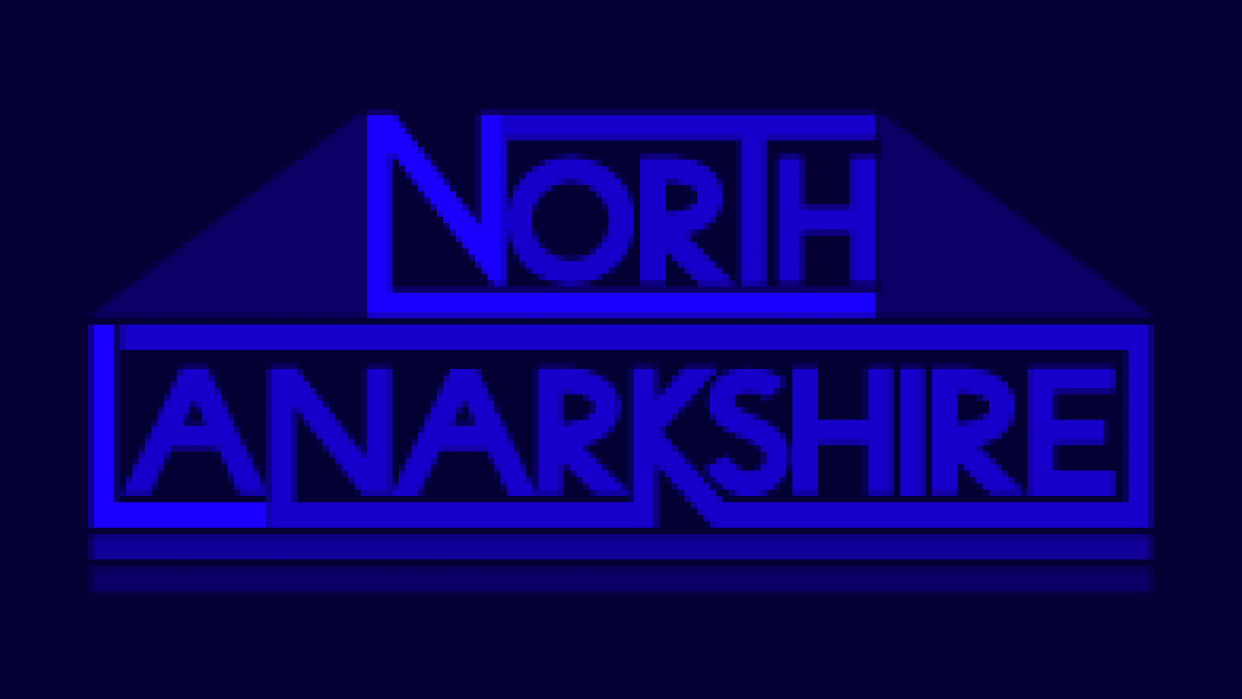 North Lanarkshire Custom Type Skillshare Student Project
